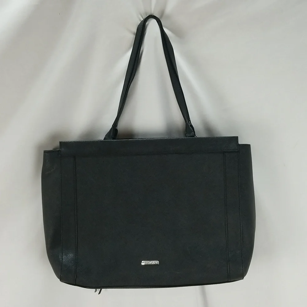 Rebecca minkoff leather laptop bag.
